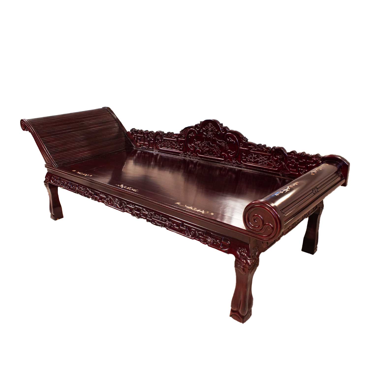 Rose clearance wood diwan